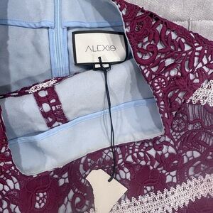 Alexis Purple Lace skirt